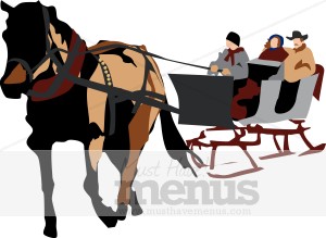 Sleigh Ride Clipart