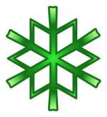 Holiday Snowflake Clipart