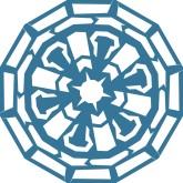 Round Snowflake Clipart