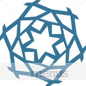 Star Snowflake Clipart