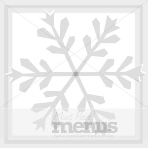 Silver Snowflake Clipart