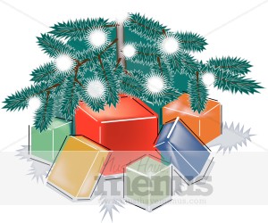 Xmas Presents Clipart