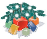 Xmas Presents Clipart