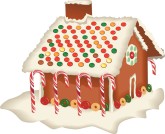 Gingerbread House Clipart