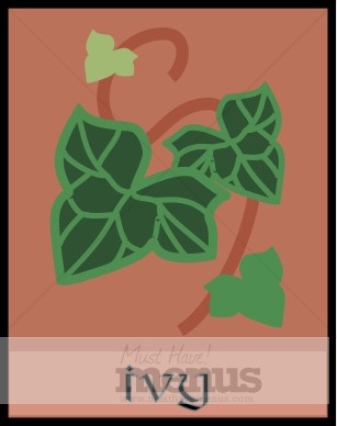 Ivy Menu Clipart