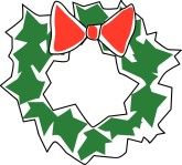 Wreath Menu Accent Clipart