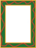 Xmas Colors Menu Frame