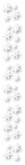 Drop Shadow Snowflake Menu Column