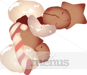 Christmas Cookie Menu Detail