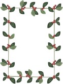 Repeating Holly Motif