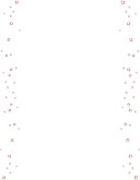 Falling Red Stars Menu Sides