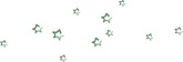 Green Stars Clipart