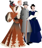 Victorian Carolers Clipart