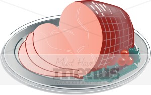 Ham Clipart | Meat Clipart