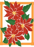 Poinsettia Flower Clipart