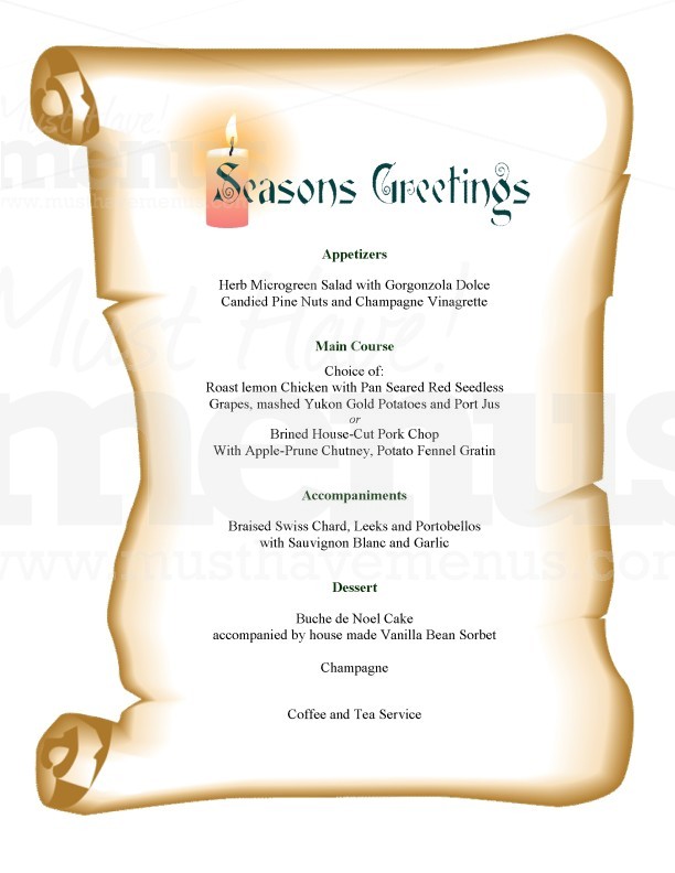 Seasonal Large Scroll | page 1