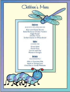 View Kids Menu