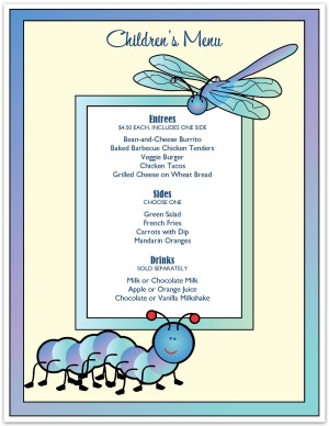 Kids Menu