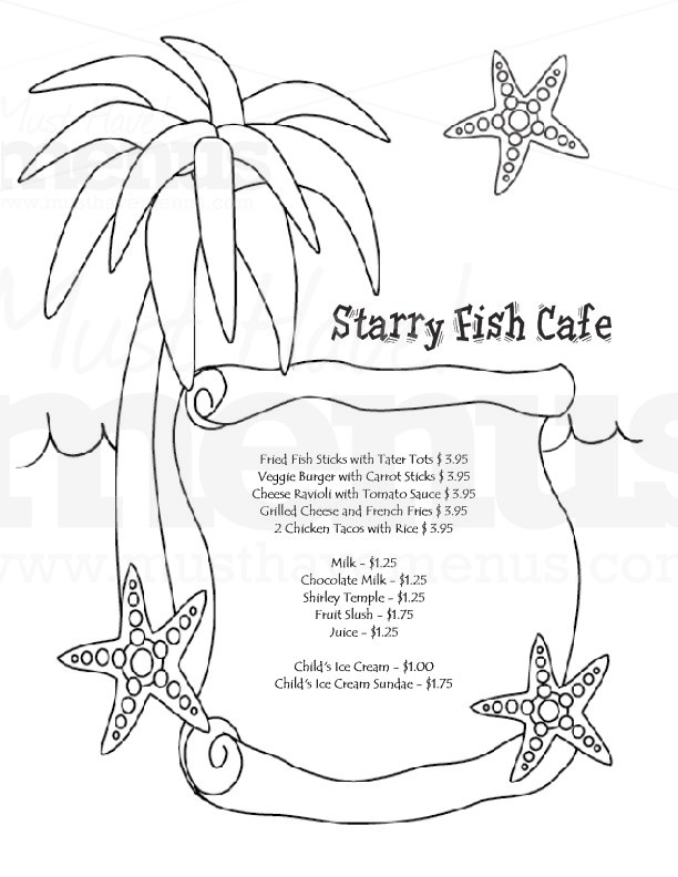 Child Menu | page 1