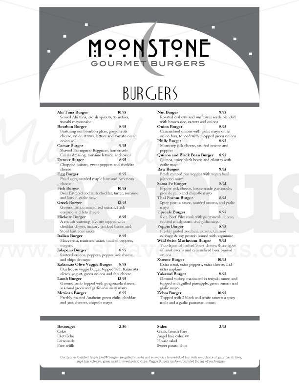 Burger House Menu Long | page 1