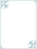 fancy restaurant menu borders
