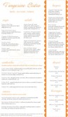 Club Cafe Menu Long