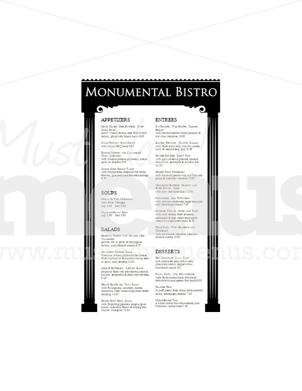 Capital City Menu Long | page 1
