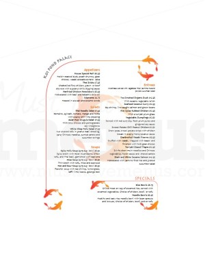 Asian Fish Menu