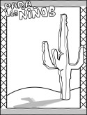 Kids Mexican Saguaro Cactus