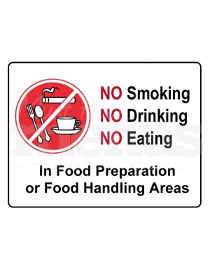 Food Preparation Kitchen Sign