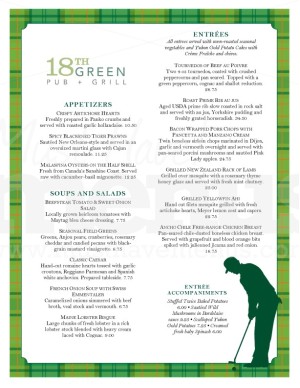 18th Green Grill