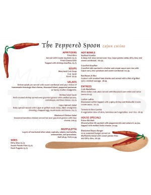 Cajun Grill Menu