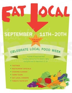 Eat Local Week Flyer
