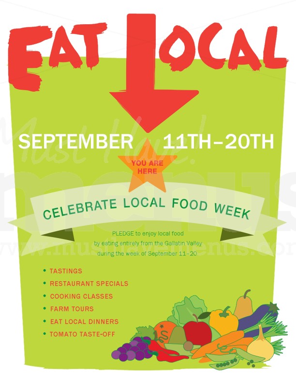 Eat Local Week Flyer | page 1