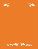 Orange Autumn Acorns Background