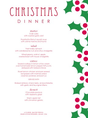 customize christmas eve dinner customize christmas eve dinner