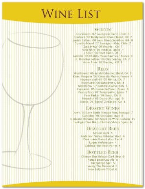 White Wine List