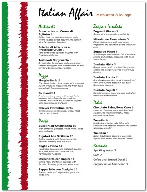 Food Menu