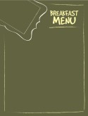breakfast menu templates free