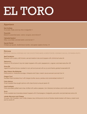 steakhouse menu template designs easy to edit musthavemenus