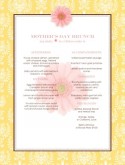 Mothers Day May Menu