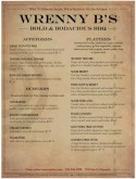 Backyard Barbeque Menu