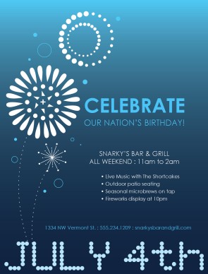 fireworks flyer 4th of july flyers firework flyers