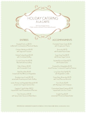holiday menue under fontanacountryinn com holiday menu