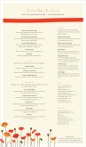 Cafe Bistro Menu Legal