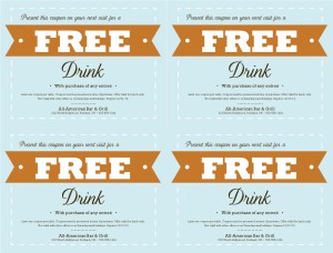 free lunch coupon template elita aisushi co