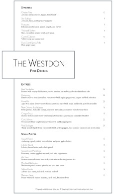 casual fine dining menu long fine dining menus