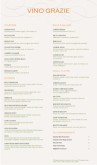 City Wine Bar Menu Long