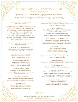 banquet menu template under fontanacountryinn com banquet menu template