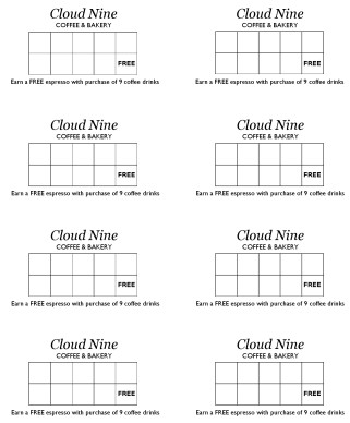 loyalty card template